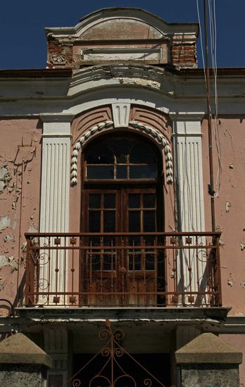 Art-deco-Häuser - Detail