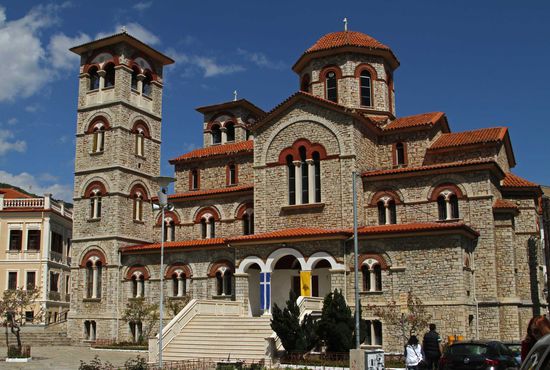 Die orthodoxe Kathedrale Agios Panteleimon