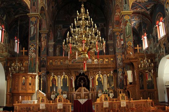 Wundervolle Bemalung der Kathdrale