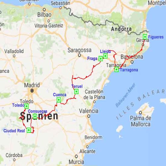 ©:Google – Map data ©TDW