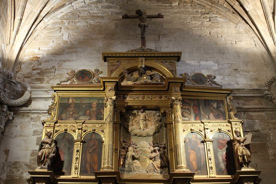 Altar einer Seitenkapelle