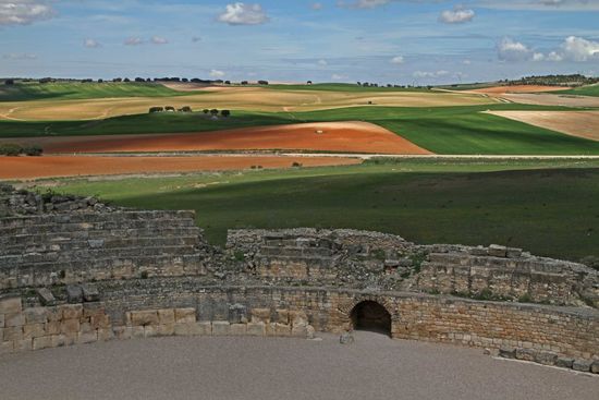 Das Amphitheater in der Weite der La Mancha