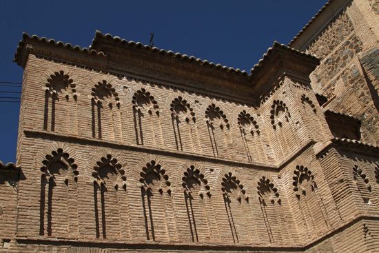 Convento de Santa Isabel - schöne Mudejar-Fassade