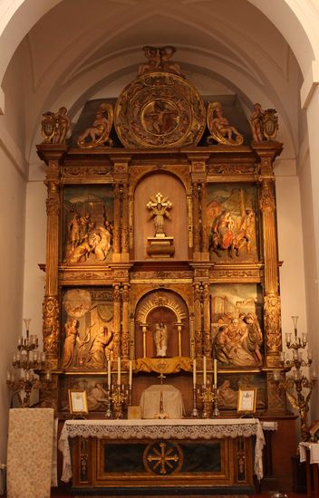 Mezquita-Iglesia de El Salvador - Altar