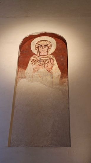 Antike Moschee Cristo de la Luz - Wandmalerei