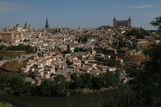 Letzter Blick auf Toledo