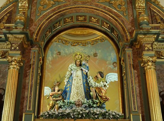 Erimita de la Virgen del Rosario de Pastores - Altarbildnis