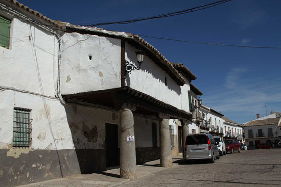 Fachwerkhäuser im kastilischen Stil