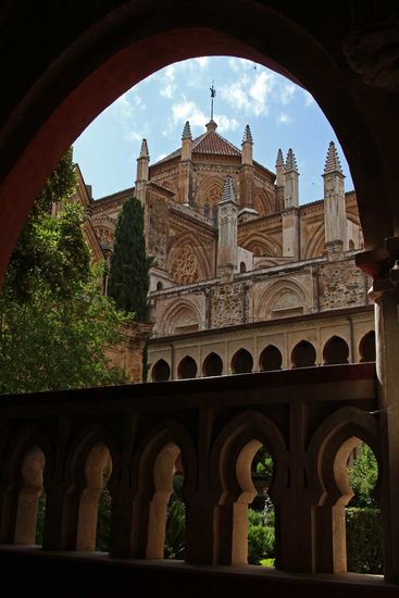 Blick in den Klosterhof