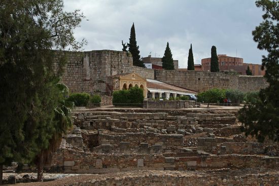 Alcazaba - innerhalb der Wehrmauern