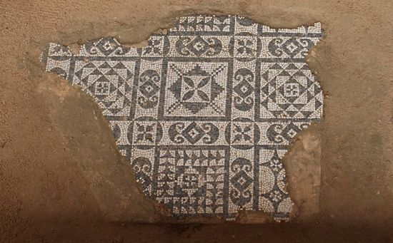 Casa del Mitreo - Bodenmosaik