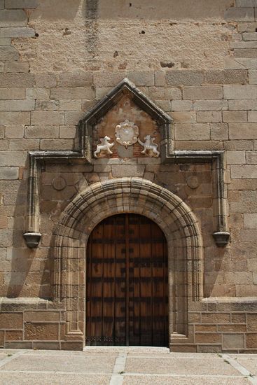 Montijo - Parroquia de San Pedro - Eingangsportal