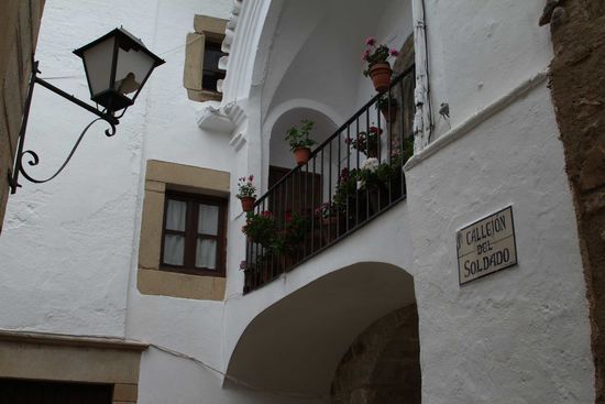 Stadttor Puerta de la Villa - stadtwärts