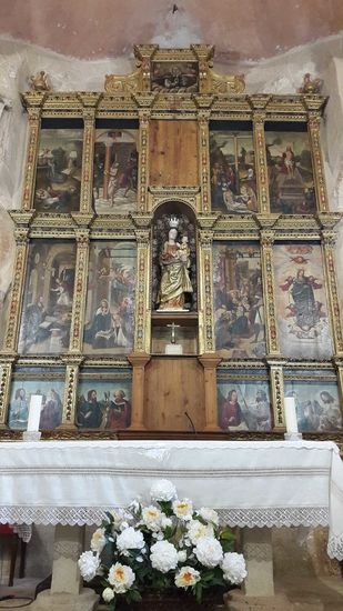 Iglesia de Santa Maria del Mercado - Altarretabel