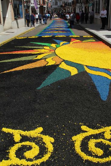 Corpus Christi in San Vicente de Alcantara