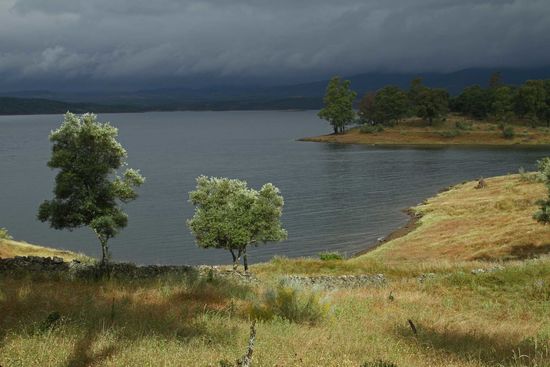 Stausee Embalse de Gabriel y Galan