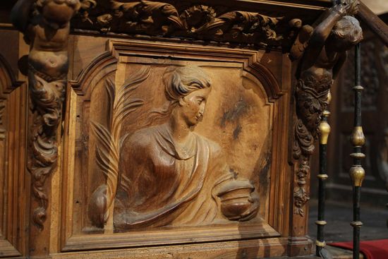 Neue Kathedrale - Chorgestühl