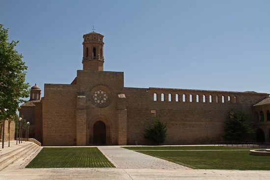 Real Monasterio de Nuestra Senora de Rueda - Innenhof