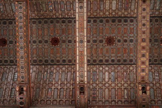 Kathedrale von Teruel - verzierte Holzdecke