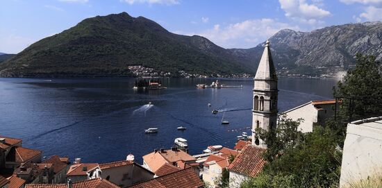 Die Insel Sveti Dorde und die Insel Gospa