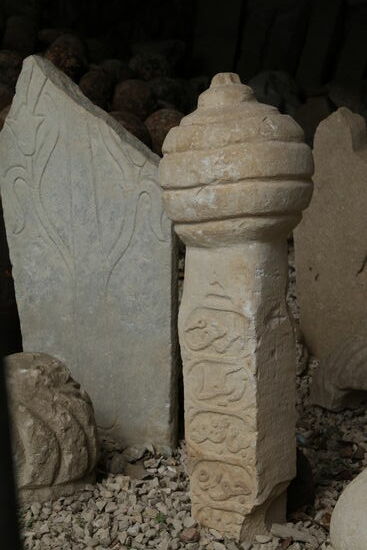 Ulcinj Museum - moslimischer Grabstein