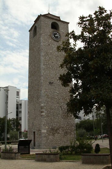 Podgorica - der Uhrenturm
