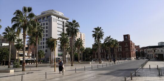 Durres - der Rathausplatz