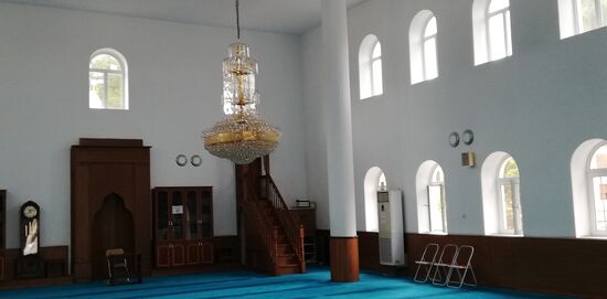 Kubelie-Moschee - der Gebetsraum