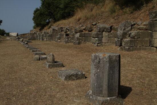 Die Große Stoa - Säulengang