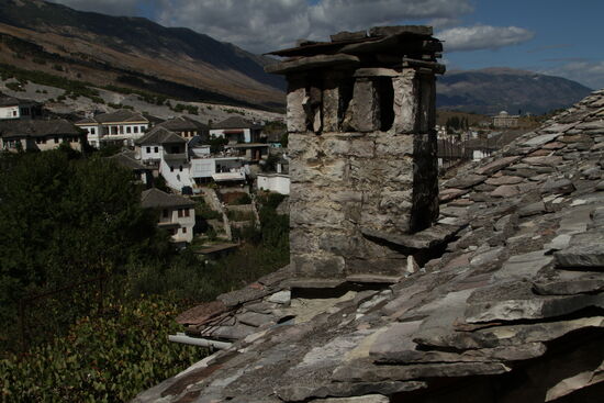 Gjirokastra - Steindächer
