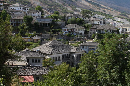 Die alte Stadt Gjirokastra