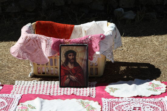 Festung von Berat - kleiner Verkaufsstand