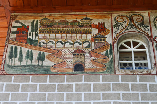 Die bemalte Junggesellen-Moschee