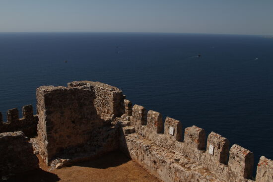 Die Festung von Alanya - Ausblick