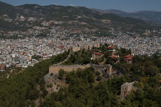 Die Festung von Alanya - Ausblick