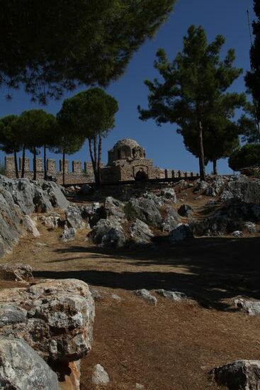 Die Festung von Alanya - byzantinische Kirche
