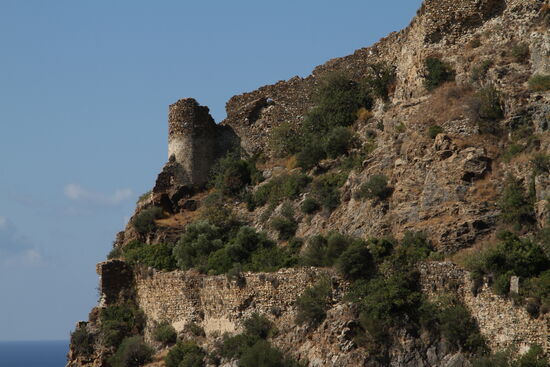 Antiocheia ad Cragum - Burg
