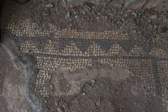 Anamurium - kleiner Mosaikausschnitt