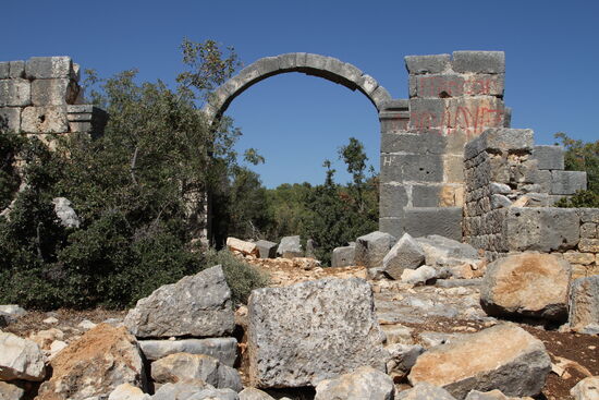 Byzantinische Kleinstadt Karakbakli, aus dem 5.-6. Jh.