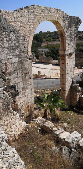 Bogen des Aquädukts