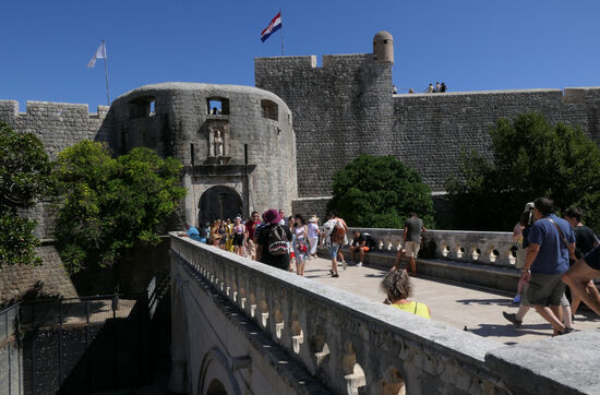 Das Pile Tor - der westliche Eingang zur Altstadt