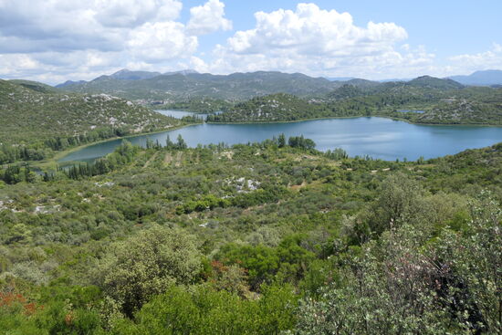 Das Gebiet der Bacina-Seen