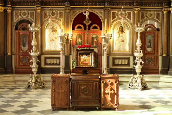 St. Lukas Kirche - der Altarraum