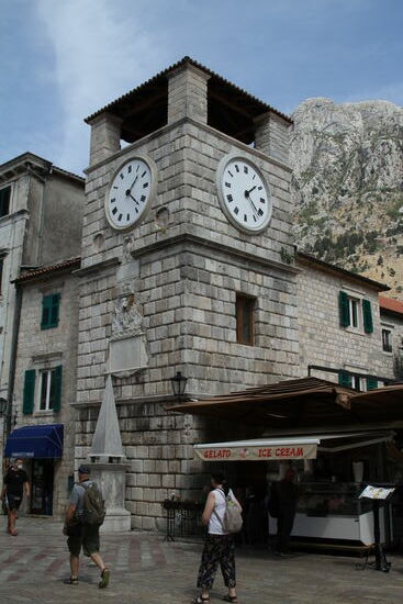 Kotor - der Uhrenturm