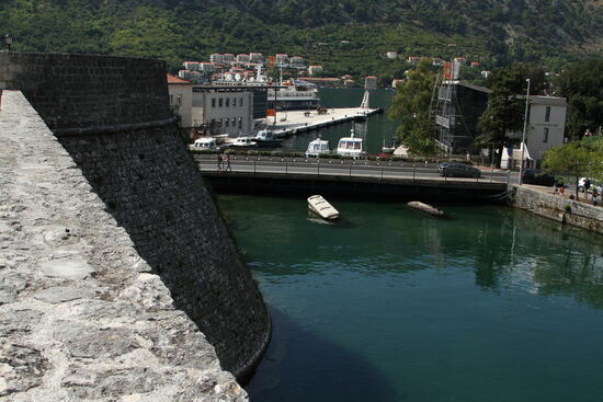 Kotor - Blick auf die Seeseite