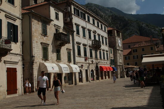 Kotor - der Hauptplatz