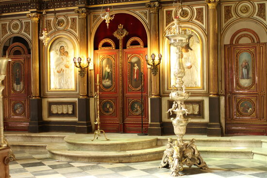 St. Lukas Kirche - der Altarraum