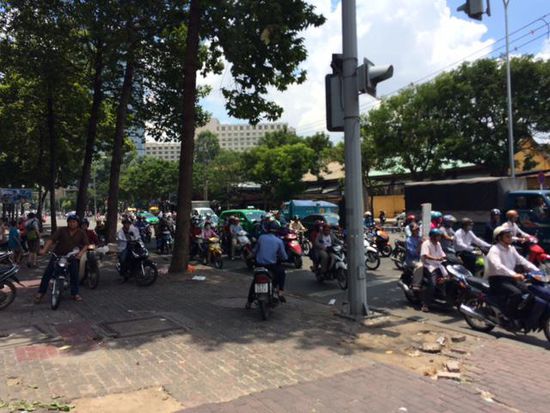 Verkehr in Saigon