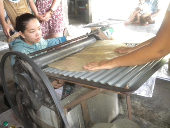 Reispapier und Nudelfabrik