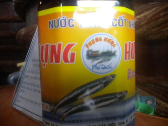 Lecker Fischsoße, die wird Weltweit vermarktet